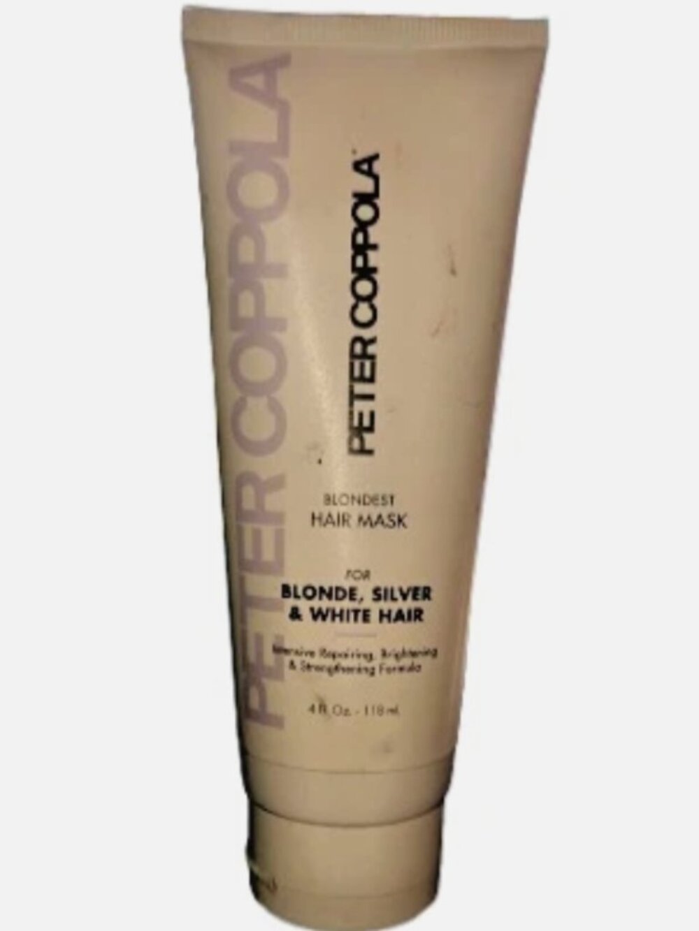 Peter Coppola Blondest Hair Mask for Blonde, Silver & White Hair 4 fl oz New